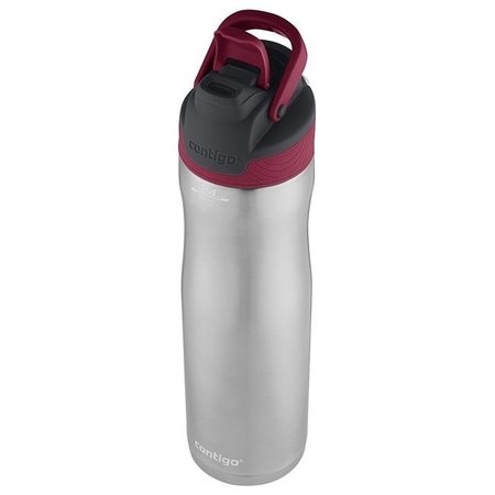 BAKEOFF 24oz; Stainless Steel Water Bottle Leak Spill Proof - Very Berry BA8030